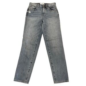 Pistola Jeans Size 25 Presley High Rise Vintage Roller in Brazil Wash Distressed